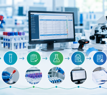 LIMS چگونه فرآیندهای آزمایشگاه را از دریافت نمونه تا صدور نتیجه مدیریت می‌کند؟